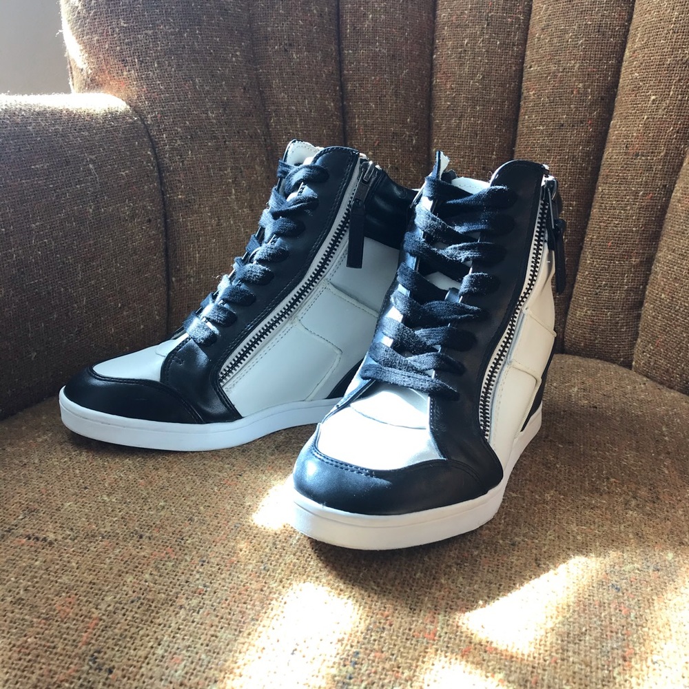 Rock and Republic wedge sneakers